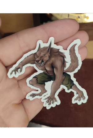 Sticker – Lycan brun
