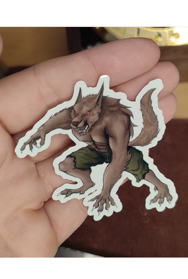 Sticker – Lycan brun