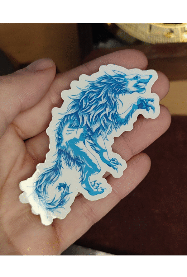 Sticker – Lycan blanc